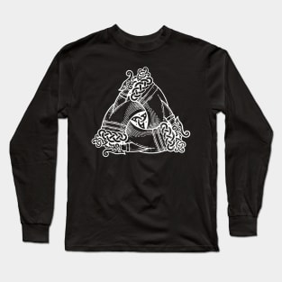 odin's horns symbol Long Sleeve T-Shirt